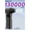 Mini Turbo Fan 130.000 Rpm Şarjlı 8000 Mah Batarya 4 Vitesli Taşınabilir Elektrikli Hava Üfleyici Kompresörü