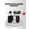 Mobil  Oyun Seti 5in1 X8 Pro Çipset Rgb Klavye Mouse Telefon Tutucu