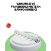 Mutfak Ve Banyo Askılığı Vakumlu Yapışkanlı 5 Askı Bölmeli