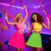Neon Yeşil Hawaii Parti Eteği 40 Cm