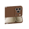 Newface Huawei Honor 600 Pro First Silikon - Kahverengi