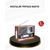 Nostaljik Radyo – Şık Dekoratif Tasarım Ve Güvenli 2 Yıl Garanti