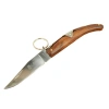 Okapi Gc2079b Kahverengi Kamp Çakı 19cm - Manuel, Kemerlikli, Ahşap Sap
