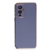 One Plus 9 Kılıf Volet Silikon - Mavi