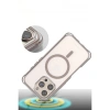 Onegif Apple İphone 15 Pro Max Hulk Magsafe Kapak - Çöl Titanyum