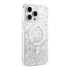 Onegif Apple İphone 15 Pro Max Misk Simli Magsafe Kapak - Desen 1