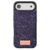 Onegif Apple İphone 17 Air Bright Simli Kapak - Derin Mor