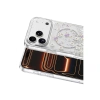 Onegif Apple İphone 17 Pro Misk Simli Magsafe Kapak - Desen 2