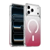 Onegif Apple İphone 17 Pro Sora Simli Magsafe Kapak - Kırmızı