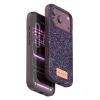 Onegif Apple İphone 18 Pro Bright Simli Kapak - Bordo