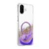 Onegif Samsung Galaxy A07 4g Lotus Simli Magsafe Kapak - Mor