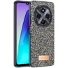 Onegif Xiaomi Redmi 14c Bright Simli Kapak - Gümüş