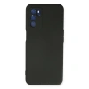 Oppo A16 Kılıf Nano İçi Kadife Silikon - Siyah