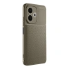 Oppo A5 Pro 4g Kılıf Auto Focus Karbon Kapak - Kahverengi