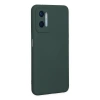 Oppo A96 Kılıf Nano İçi Kadife Silikon - Koyu Yeşil