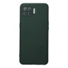 Oppo Reno 4 Lite Kılıf Nano İçi Kadife Silikon - Koyu Yeşil