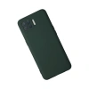 Oppo Reno 4 Lite Kılıf Nano İçi Kadife Silikon - Koyu Yeşil