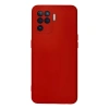 Oppo Reno 5 Lite Kılıf Nano İçi Kadife Silikon - Kırmızı