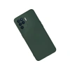 Oppo Reno 5 Lite Kılıf Nano İçi Kadife Silikon - Koyu Yeşil