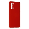 Oppo Reno 5 Pro Kılıf Nano İçi Kadife Silikon - Kırmızı
