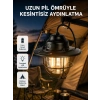 Outdoor Retro Kamp Işığı Uzun Ömürlü Pil Taşınabilir Suya Dayanıklı
