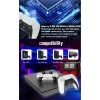 P4 Plus Bluetooth Titreşimli Ps4/ps5 Uyumlu Pc Telefon Joystick Kablosuz Oyun Kolu