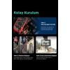 Park Modu Kablosu Type-c Akü Sigorta Bağlantı Kablosu Araç İçi Kamera Tüm Kameralara Uyumlu
