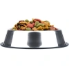 Paslanmaz Çelik Metal Mama Kabı 34 Cm.