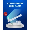 Pencere Güvenlik Kilidi Açılma Sınırlayıcı At 2 Adet