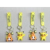 Pikachu Raichu Silikon Anahtarlık