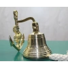 Pirinç Duvara Asmalı Çapalı Çan 6098