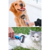 Plastik Saplı Metal Kedi Köpek Bakım Kıtık Tüy Topak Açıcı Tarak 1adet