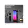 Pluse 5 Mikrofonlu Rgb Kablosuz Hoparlör - Beyaz