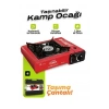 Portatif Kamp Ocağı 2.3kw | Taşınabilir Tekli Gazlı Ocak | Rüzgar Geçirmez