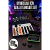Powerbank Bluetooth Kulaklık Ve Akıllı Saat 7 Kordonlu Metal Kordon Plastik Kordon