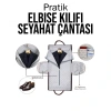 Pratik Elbise Kılıfı Seyahat Çantası