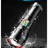 Pro F-3002 Alüminyum Tg Led Gece Şeritli Type-c Şarjlı El Feneri