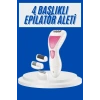 Profesyonel 4in1 Çok Amaçlı Epilasyon Aleti Şarjlı Pratik Taşınabilir