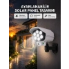 Pvc+pc Malzemeli, 2si 1 Arada Güvenlik Lambası – Ayarlanabilir Başlık Ve Panel Açısı