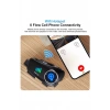 Q28 2x 2 Eşleşmeli Motosiklet Kask Bluetooth Kulaklık 1080p Kamera Su Geçirmez Intercom