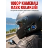 Q28 Bluetooth Kask Kulaklık 1080p Kamera Su Geçirmez Motosiklet Interkom Yeni Nesil