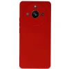 Realme 11 Pro Kılıf Nano İçi Kadife Silikon - Kırmızı
