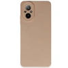 Realme 12 Lite Kılıf Nano İçi Kadife Silikon - Pudra
