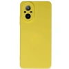 Realme 12 Lite Kılıf Nano İçi Kadife Silikon - Sarı