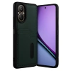 Realme 12 Lite Kılıf Sara Kartvizitli Deri Kılıf - Koyu Yeşil