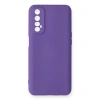 Realme 7 Kılıf Nano İçi Kadife Silikon - Mor