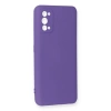 Realme 7 Pro Kılıf Nano İçi Kadife Silikon - Mor
