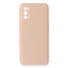 Realme 7 Pro Kılıf Nano İçi Kadife Silikon - Pudra