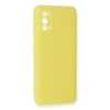 Realme 7 Pro Kılıf Nano İçi Kadife Silikon - Sarı