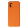 Realme 7 Pro Kılıf Nano İçi Kadife Silikon - Turuncu